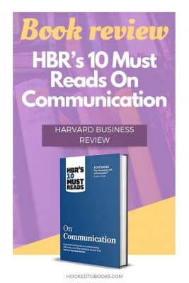 Book Review on HBR's 10 Must Reads on Communication