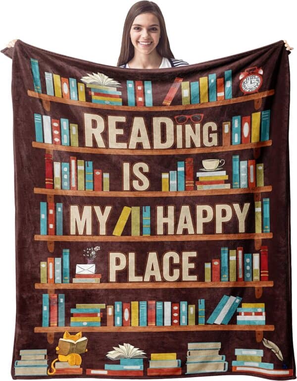 Book Lovers Blanket