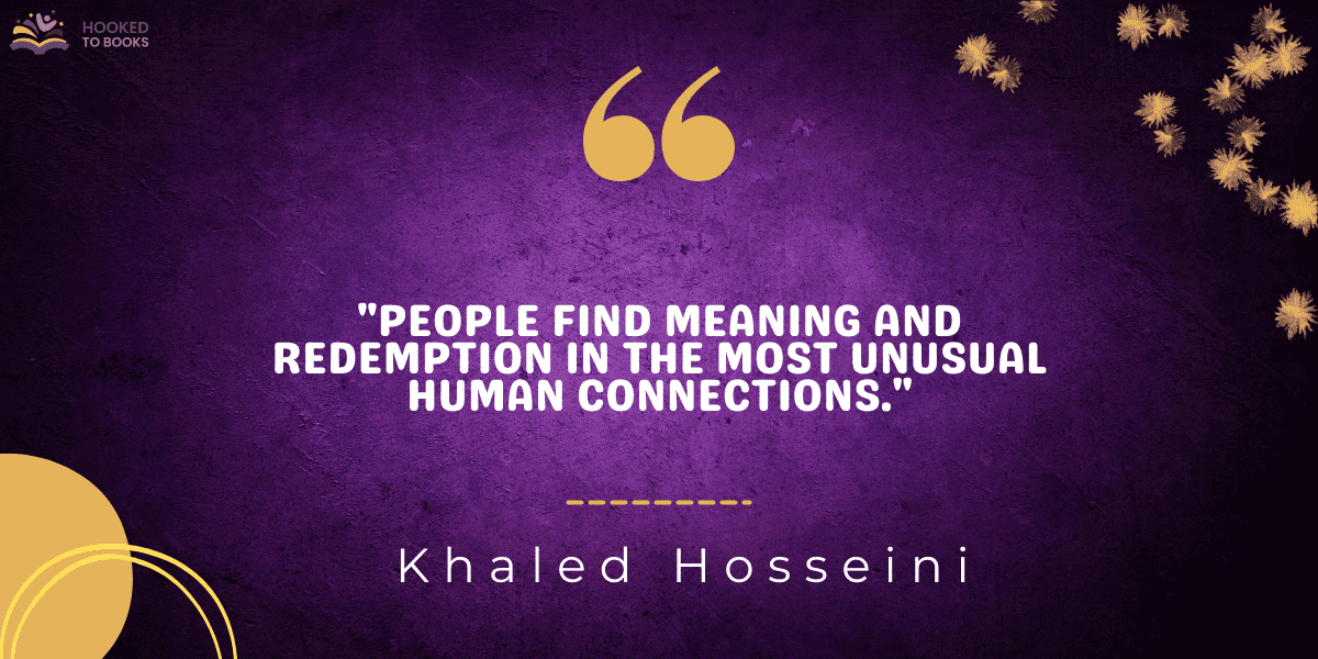 "People find meaning and redemption in the most unusual human connections."