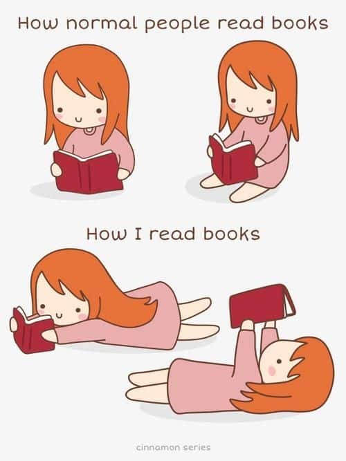 How I read books