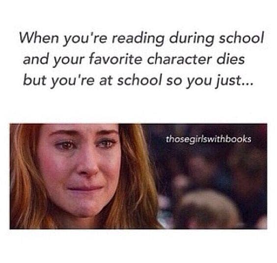 Reading during school