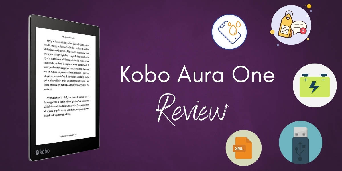 Afname mode binding Kobo Aura One Review 2023 - Hooked To Books