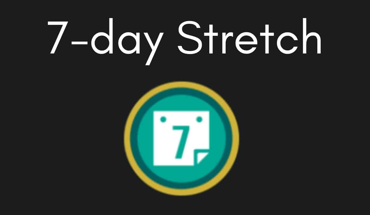 Audible Badge 7-day Stretch