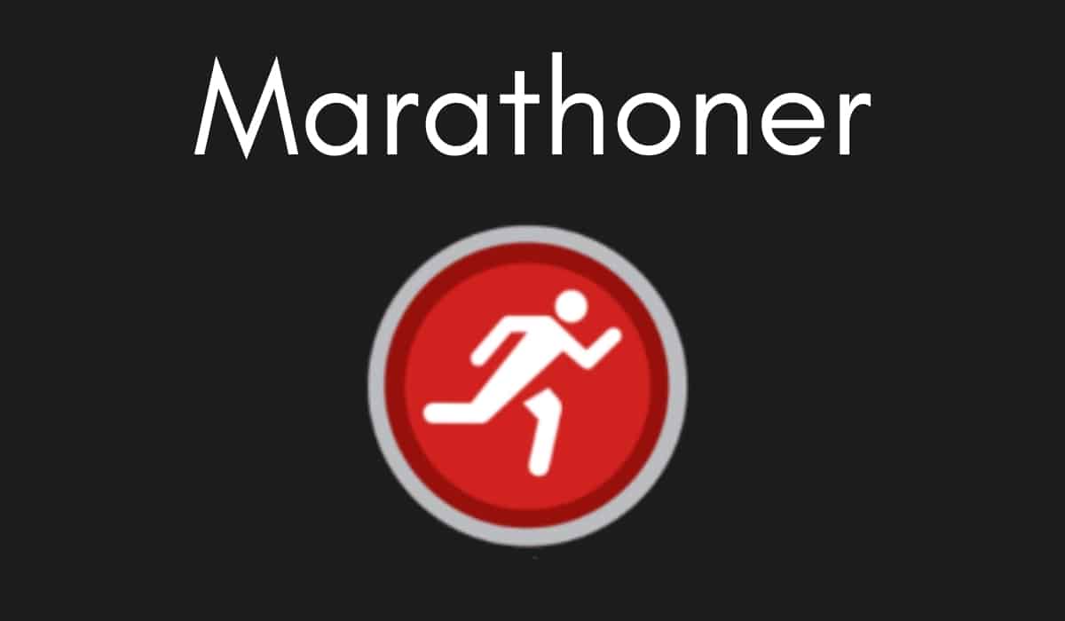 Audible Badge Marathoner
