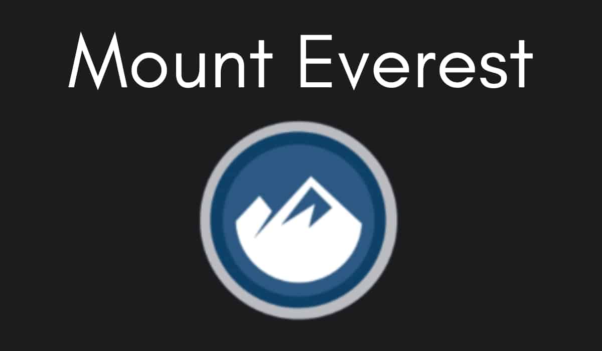 Audible Badge Mount Everest
