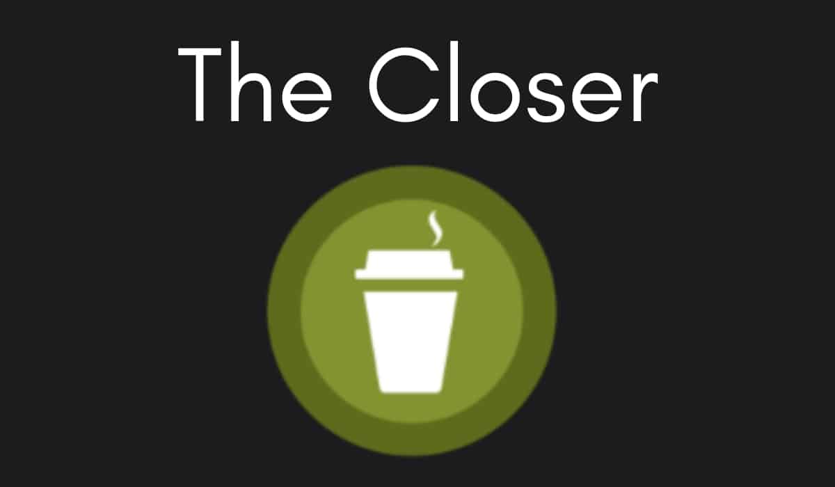 Audible Badge The Closer
