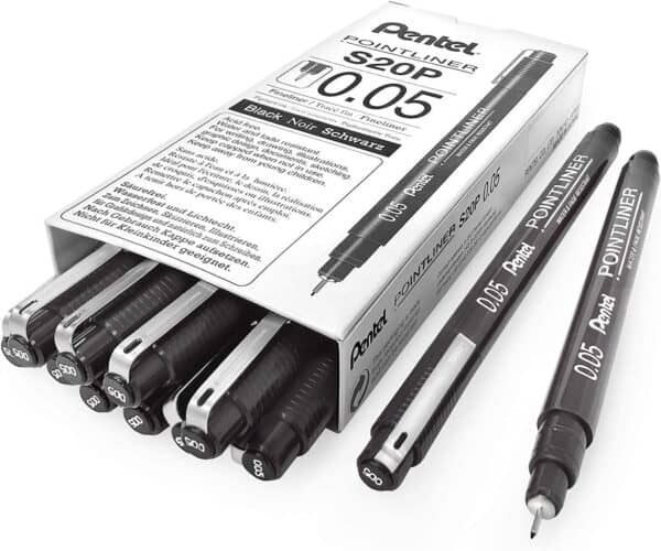 Pentel Arts Pointliner Drawing Pen