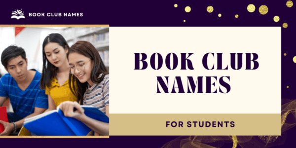 Book Club Names for Students