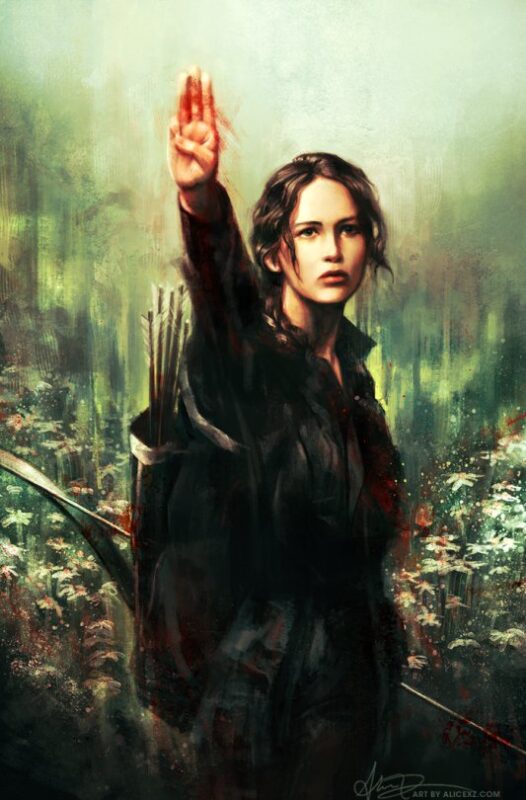 What Does Raising Three Fingers Mean In Hunger Games